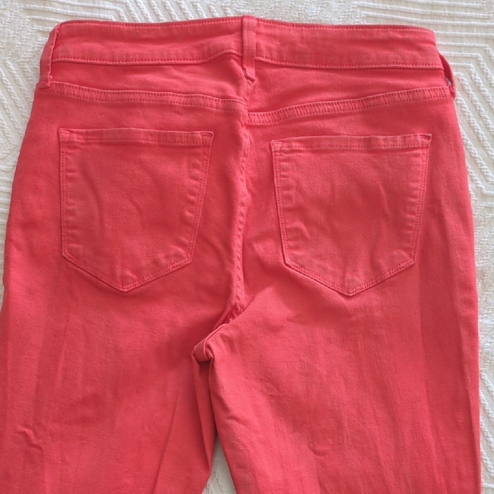 Old Navy Women's Bright Pink Jeans, Rockstar Super Skinny - Picture 6 of 11